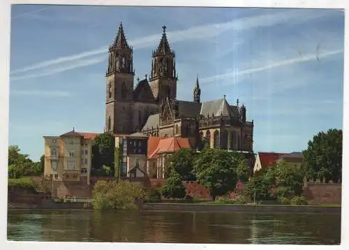 [Ansichtskarte] GERMANY  - Dom zu Magdeburg - Blick von Südosten. 