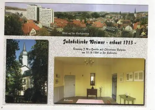 [Ansichtskarte] GERMANY  - Weimar - Jakobskirche. 