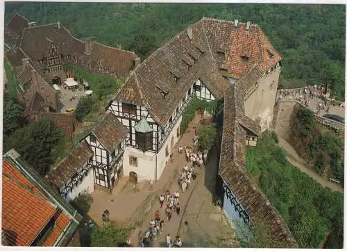 [Ansichtskarte] GERMANY  - Die Wartburg bei Eisenach. 