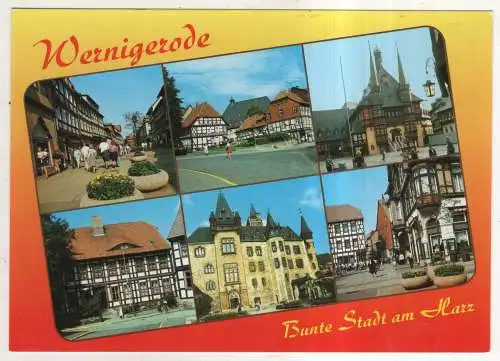 [Ansichtskarte] GERMANY  - Wernigerode - Bunte Stadt am Harz. 