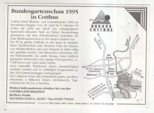 [Ansichtskarte] GERMANY  - Cottbus - Bundesgartenschau 1995. 