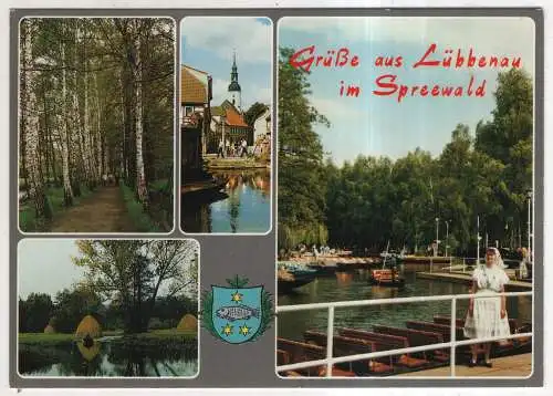 [Ansichtskarte] GERMANY  - Grüße aus Lübbenau im Spreewald. 