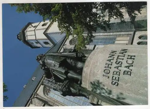 [Ansichtskarte] GERMANY  - Leipzig - Back Denkmal vor der Thomaskirche. 