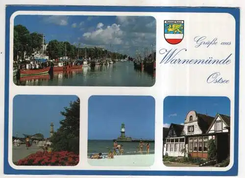 [Ansichtskarte] GERMANY  - Grüße aus Warnemünde Ostsee. 