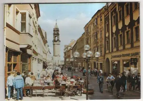 [Ansichtskarte] GERMANY  - Bautzen - Reichenstraße mit Reichenturm. 