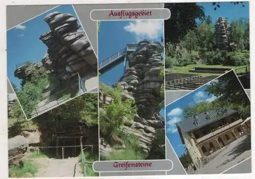 [Ansichtskarte] GERMANY  - Ehrenfriedersdorf / Erzgebirge - Ausflugsgebiet Greifensteine. 