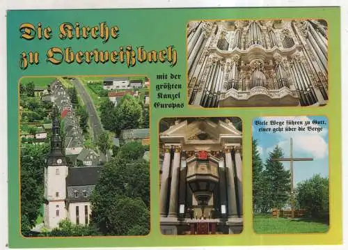 [Ansichtskarte] GERMANY  - Die Kirche zu Oberweißbach. 