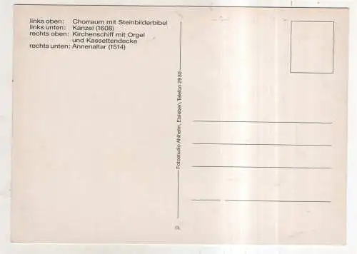 [Ansichtskarte] GERMANY  - Lutherstadt Eisleben - Sankt Annen mit Augustinerkloster. 