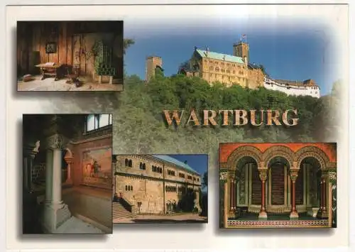 [Ansichtskarte] GERMANY  - Die Wartburg bei Eisenach. 