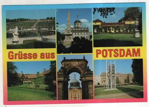 [Ansichtskarte] GERMANY  - Grüsse aus Potsdam. 