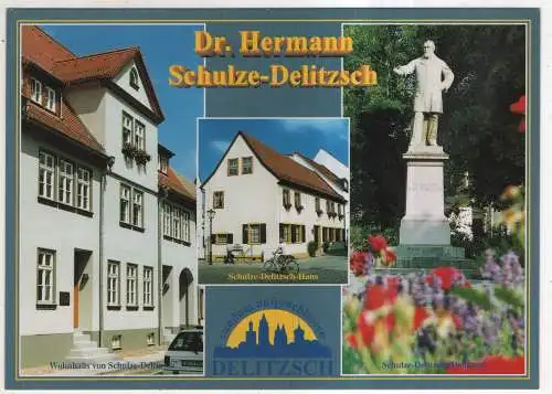 [Ansichtskarte] GERMANY  - Delitzsch - Dr. Hermann Schulze-Delitzsch. 