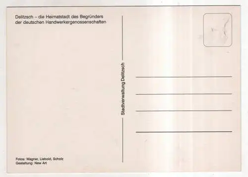 [Ansichtskarte] GERMANY  - Delitzsch - Dr. Hermann Schulze-Delitzsch. 