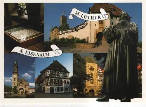 [Ansichtskarte] GERMANY  - M. Luther & Eisenach. 