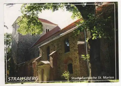 [Ansichtskarte] GERMANY  - Strausberg - Stadtpfarrkirche St. Marien. 