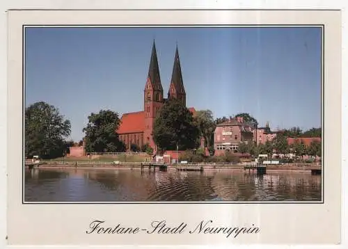 [Ansichtskarte] GERMANY  - Fontane-Stadt Neuruppin. 