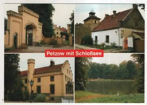 [Ansichtskarte] GERMANY  - Petzow mit Schloßsee. 