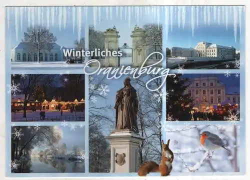 [Ansichtskarte] GERMANY  - Winterliches Oranienburg. 