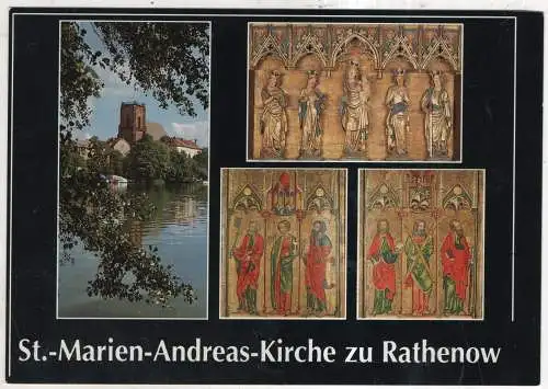 [Ansichtskarte] GERMANY  - Rathenow - St.-Marien-Andreas-Kirche. 