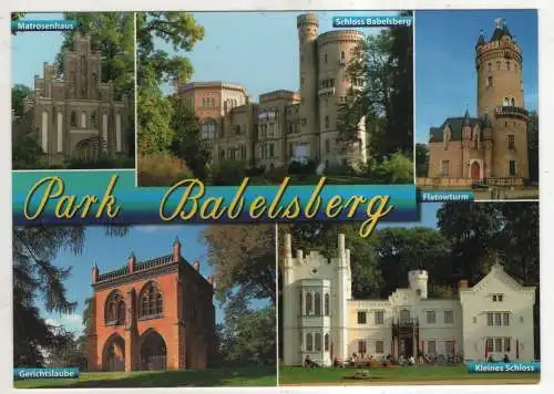 [Ansichtskarte] GERMANY  - Potsdam - Park Babelsberg. 