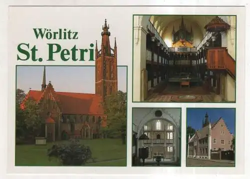 [Ansichtskarte] GERMANY  - Wörlitz - St. Petri. 