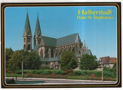 [Ansichtskarte] GERMANY  -  Halberstadt - Dom St. Stephanus. 