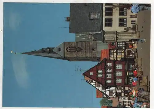 [Ansichtskarte] GERMANY  - Quedlinburg am Harz - Marktplatz. 