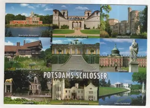 [Ansichtskarte] GERMANY  - Potsdam - Potsdams Schlösser. 