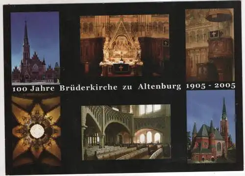 [Ansichtskarte] GERMANY  - Altenburg - 100 Jahre Brüderkirche zu Altenburg 1905-2005. 