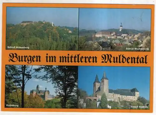 [Ansichtskarte] GERMANY  - Burgen im mittleren Muldental. 