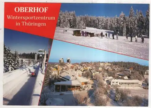 [Ansichtskarte] GERMANY  - Oberhof - Wintersportzentrum in Thüringen. 