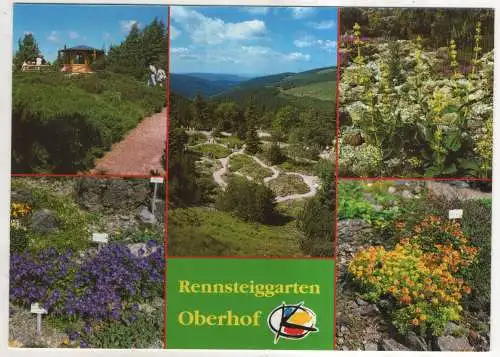 [Ansichtskarte] GERMANY  - Oberhof - Rennsteiggarten. 