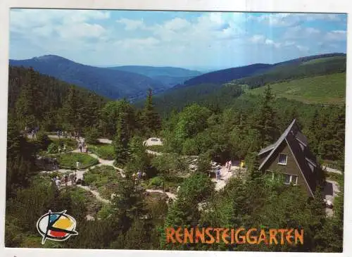 [Ansichtskarte] GERMANY  - Oberhof - Rennsteiggarten. 