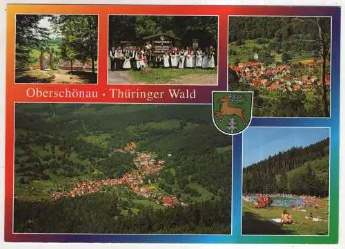 [Ansichtskarte] GERMANY  - Oberschönau - Thüringer Wald. 