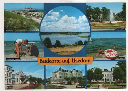 [Ansichtskarte] GERMANY  - Badeorte auf Usedom. 