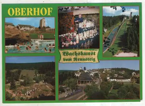 [Ansichtskarte] GERMANY  - Oberhof - Wachskunst vom Rennsteig. 