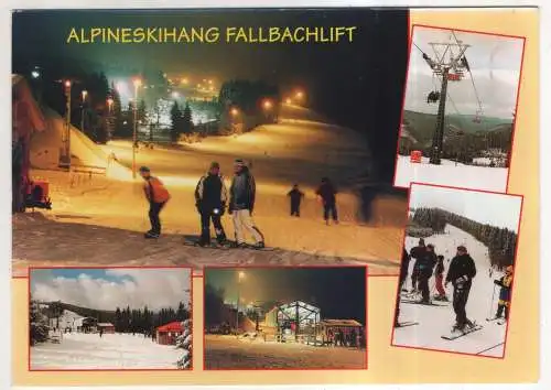 [Ansichtskarte] GERMANY  - Oberhof - Alpinskihang Fallbachlift. 