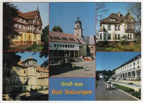 [Ansichtskarte] GERMANY  - Gruß aus Bad Salzungen. 