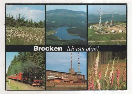 [Ansichtskarte] GERMANY  - Brocken - Ich war oben !. 