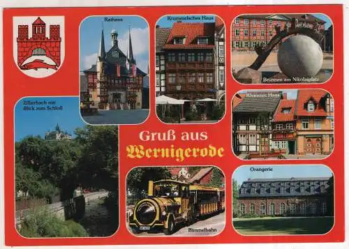 [Ansichtskarte] GERMANY  - Gruß aus Wernigerode. 