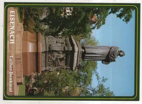 [Ansichtskarte] GERMANY  - Eisenach - Luther-Denkmal. 