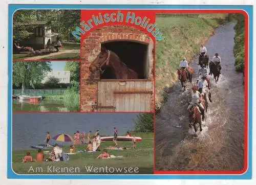 [Ansichtskarte] GERMANY  - Märkisch Holiday - Am kleinen Wentowsee. 