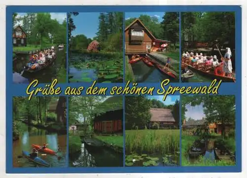 [Ansichtskarte] GERMANY  - Grüße aus dem schönen Spreewald. 