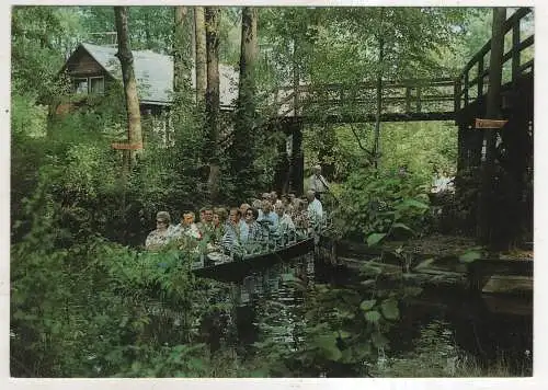 [Ansichtskarte] GERMANY  -  Spreewald - Kahnpartie. 