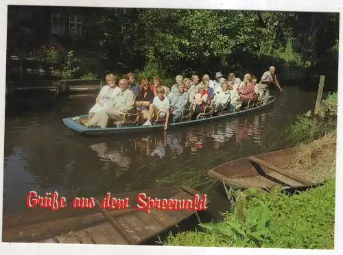 [Ansichtskarte] GERMANY  - Grüße aus dem Spreewald. 