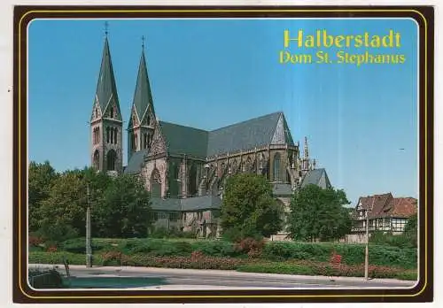 [Ansichtskarte] GERMANY  -  Halberstadt - Dom St. Stephanus. 