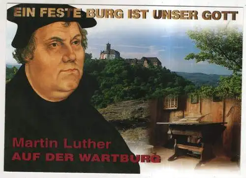 [Ansichtskarte] GERMANY  - Eisenach - Wartburg - Martin Luther auf der Wartburg. 