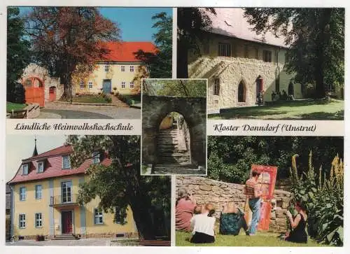 [Ansichtskarte] GERMANY  - Ländliche Heimvolkshochschule Kloster Donndorf / Unstrut. 