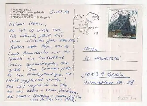 [Ansichtskarte] GERMANY  - Ländliche Heimvolkshochschule Kloster Donndorf / Unstrut. 