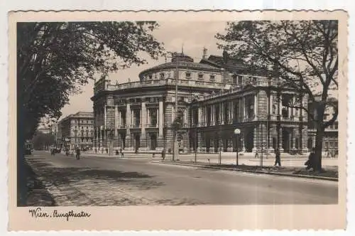 [Ansichtskarte] AUSTRIA - Wien - Burgtheater. 