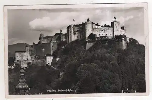 [Ansichtskarte] AUSTRIA - Salzburg - Festung Hohensalzburg. 